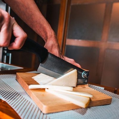 Guillotina y Tabla de Corte Embutidos Vin Bouquet